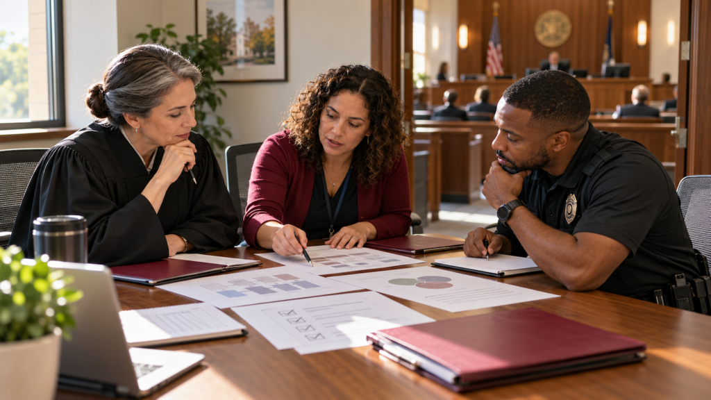 justice response to substance use disorders